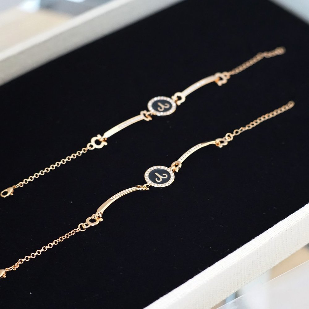 18K Gold Plated Aries Necklace (New)